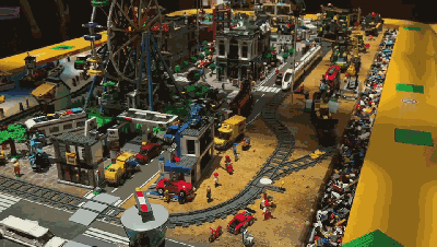 降北上广带娃来嗨赢奖品！澳门新葡京百万乐高积木空